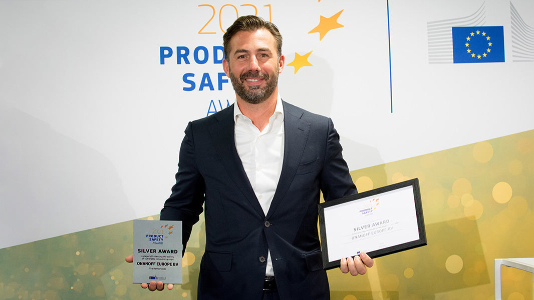 ONANOFF 2021 EU Product Safety Award Winner