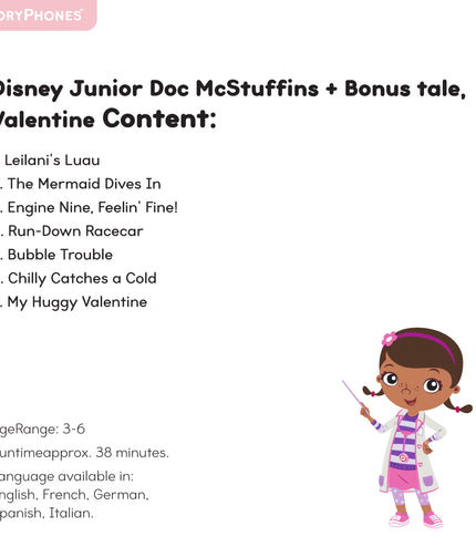 Disney Junior Doc McStuffins StoryShield