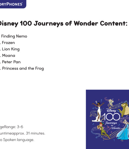 Disney 100 Journeys of Wonder StoryShield