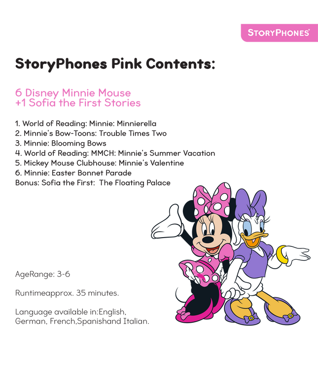 Disney StoryPhones with Mickey / Minnie
