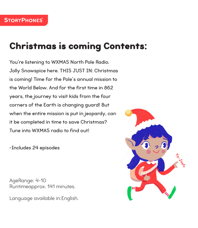 Christmas is Coming StoryShield