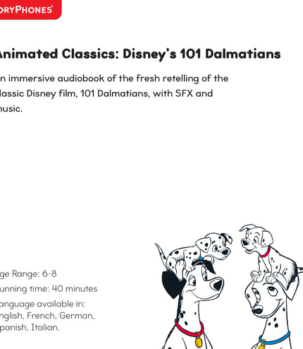 Animated Classics: Disney's 101 Dalmatians