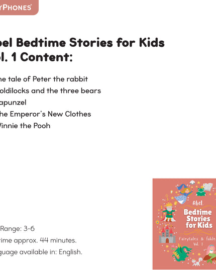 Abel Bedtime Stories Vol. 1