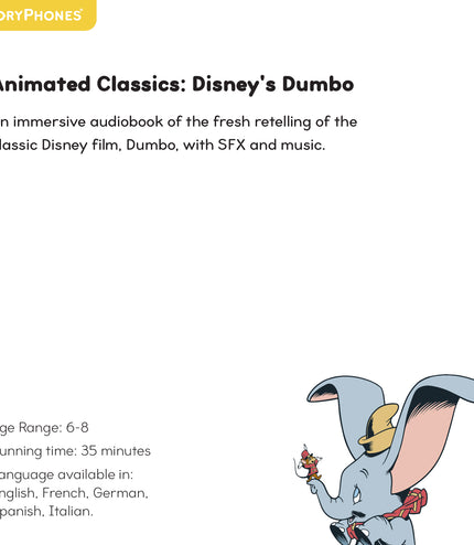 Animated Classics: Disney's Dumbo