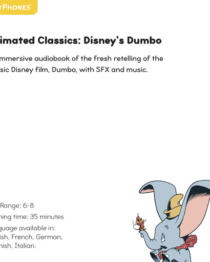 Animated Classics: Disney's Dumbo