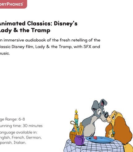 Animated Classics: Disney's Lady & the Tramp
