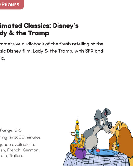 Animated Classics: Disney's Lady & the Tramp