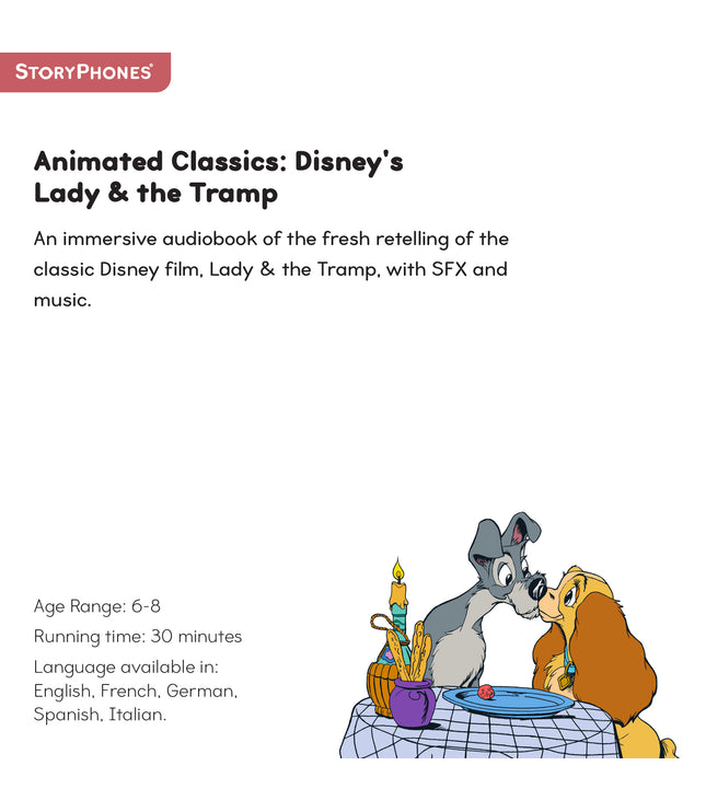 Animated Classics: Disney's Lady & the Tramp
