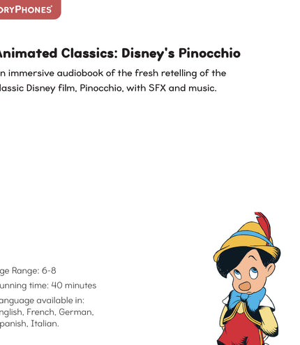 Animated Classics: Disney's Pinocchio