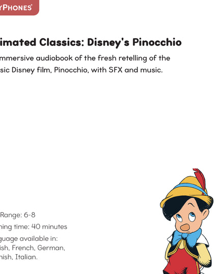 Animated Classics: Disney's Pinocchio
