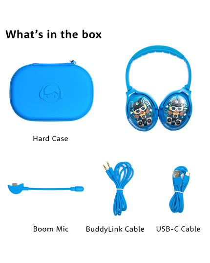 BuddyPhones Cosmos+ - Deep Blue