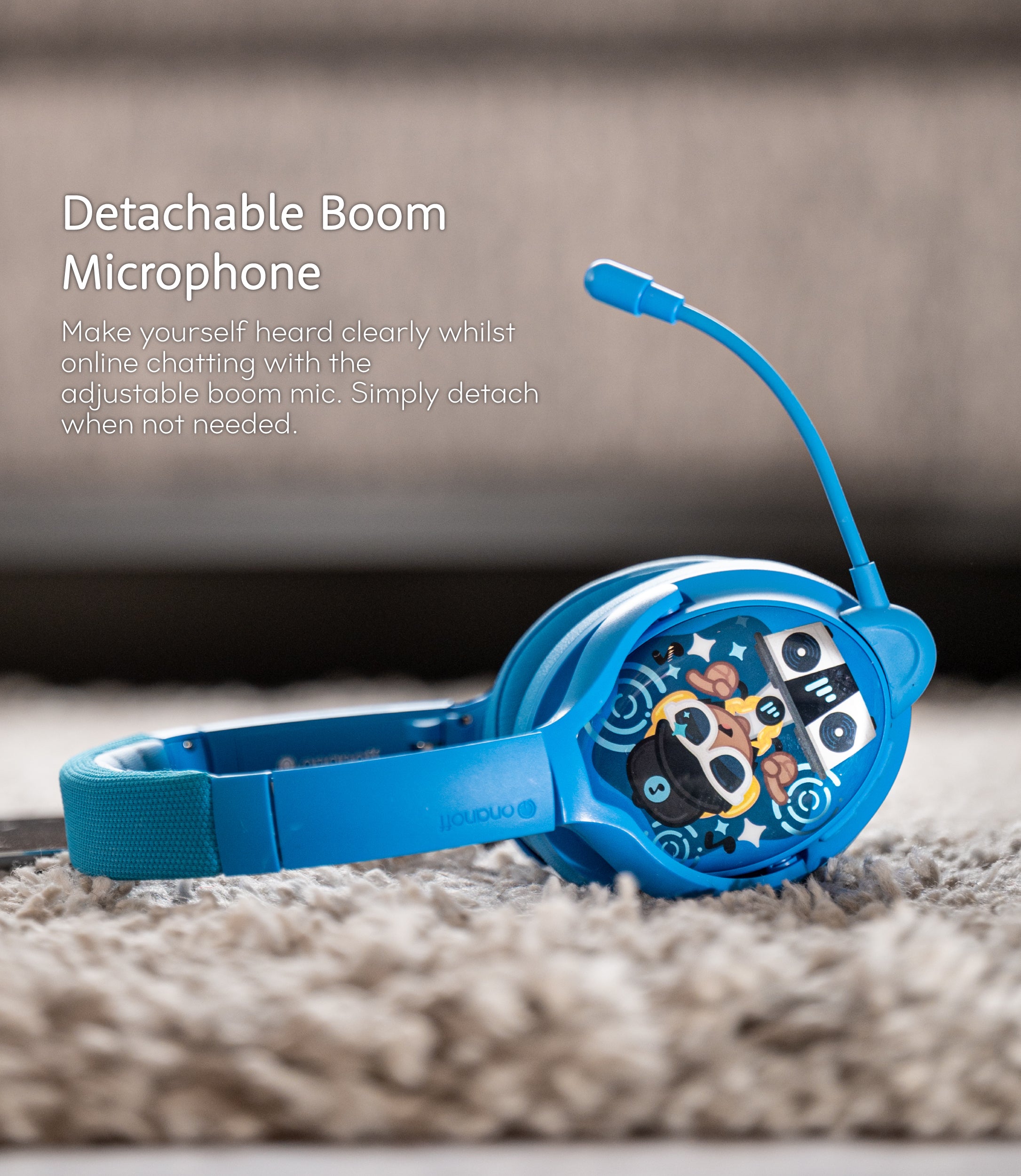 ONANOFF® BuddyPhones Cosmos+ Premium Kids' Wireless Headphones