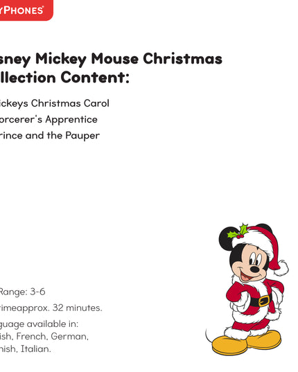 Disney Mickey Mouse Christmas Collection StoryShield