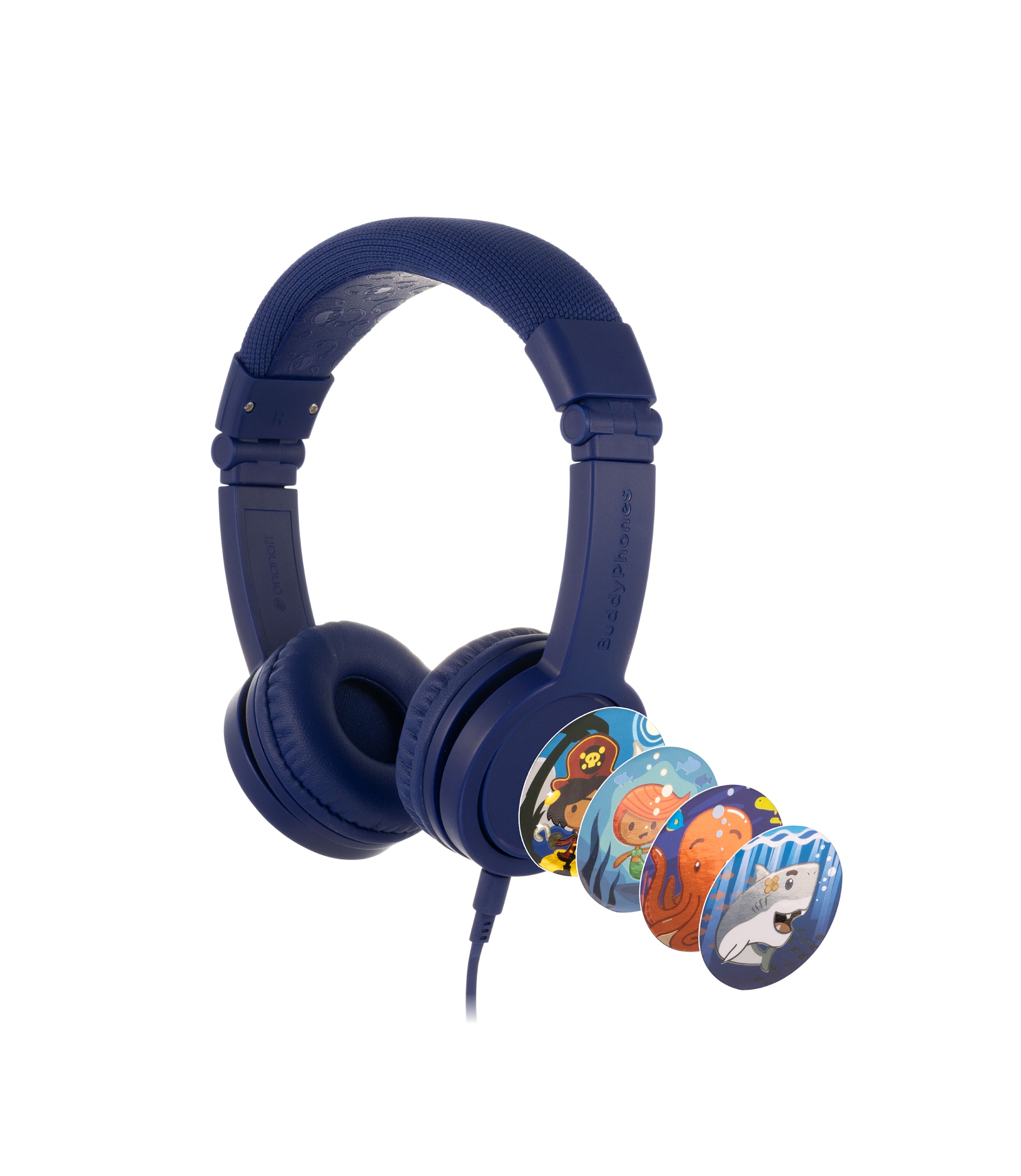 ONANOFF® BuddyPhones Explore+ | Safe Wired Kids’ Headphones for School ...