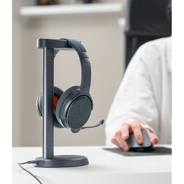 Fokus+ ANC Headphones with Wireless Charging Stand