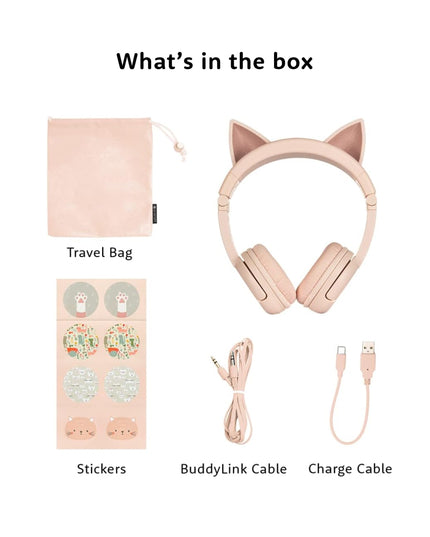 BuddyPhones PlayEars+ - Polar Bear