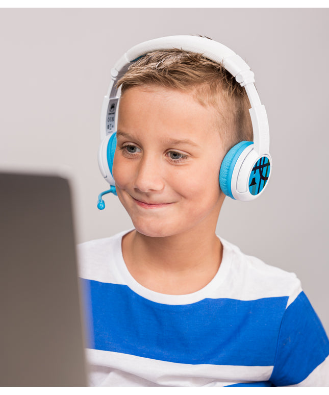 BuddyPhones School+ Wireless - School Blue