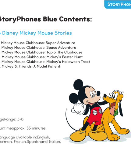 Disney StoryPhones with Mickey / Minnie