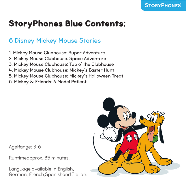 Disney StoryPhones with Mickey / Minnie