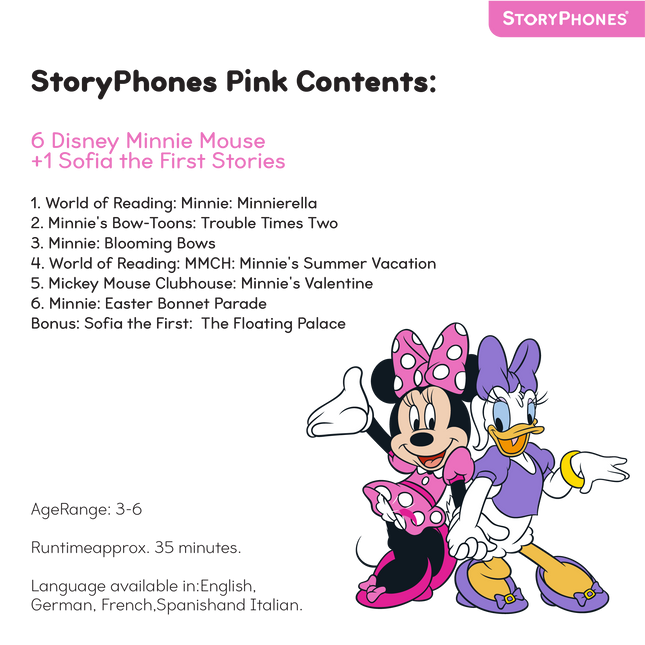 Disney StoryPhones with Mickey / Minnie