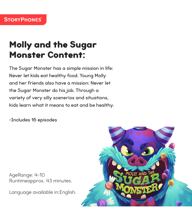 Molly and the Sugar Monster StoryShield