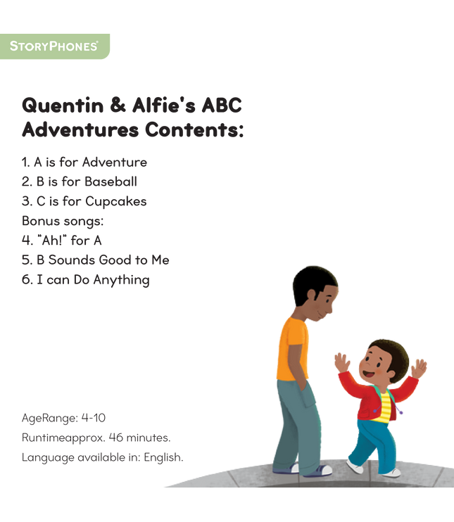 Quentin & Alfie's ABC Adventures StoryShield
