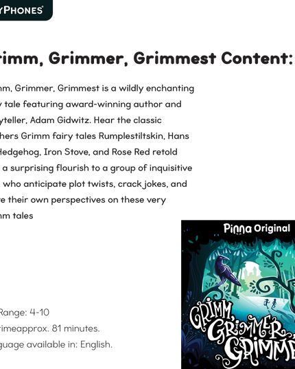 Grimm, Grimmer, Grimmest StoryShield