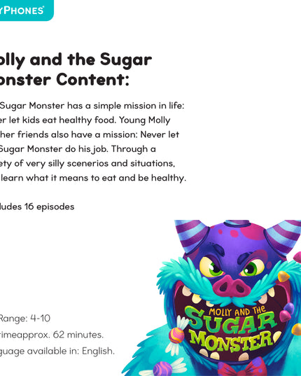 Molly and the Sugar Monster StoryShield