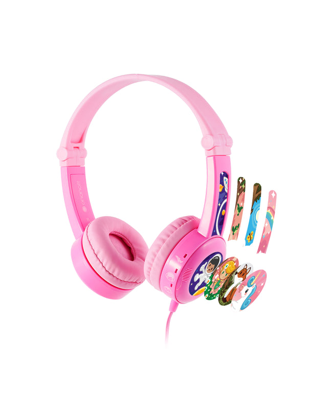 BuddyPhones Travel - Pink Travel