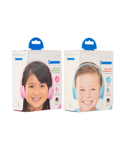 BuddyPhones Travel - Pink Travel